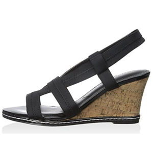 Charles by Charles David Hyper Slingback Cork Wedges Size 6.5M